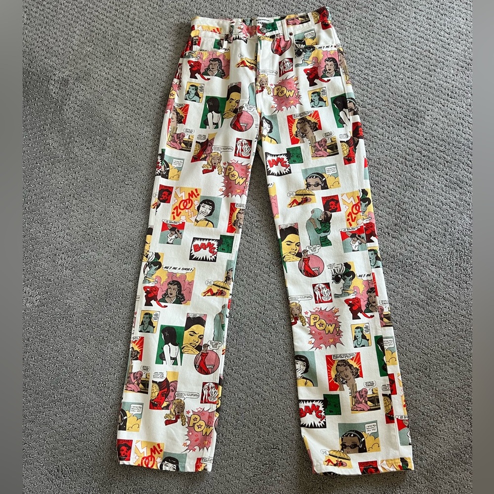 Reformation comic jeans